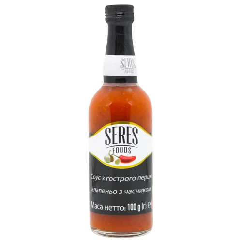 Cоус Seres з гострого перцю халапеньо з часником 100г