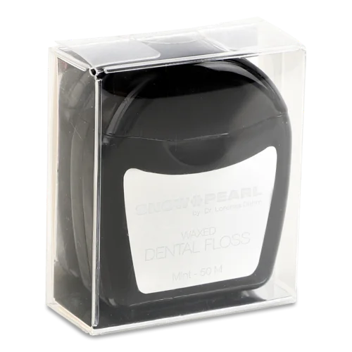 Зубна Нитка Воскова З М'ятою, 50м, Snow Pearl, 1шт