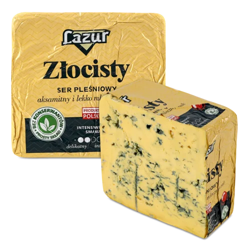 Сир З Пліснявою Золотистий Lazur, 50%
