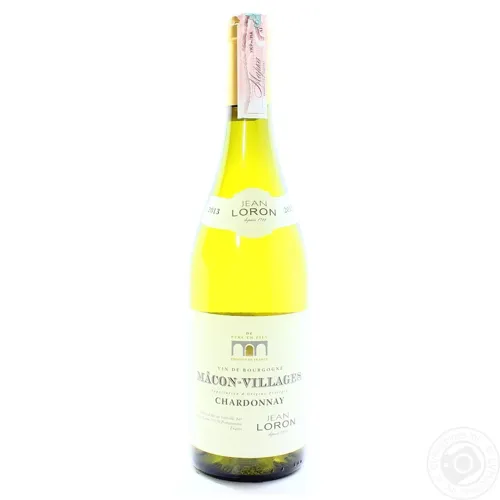 Вино Jean Loron Macon Villages біле сухе 12,5% 0,75л