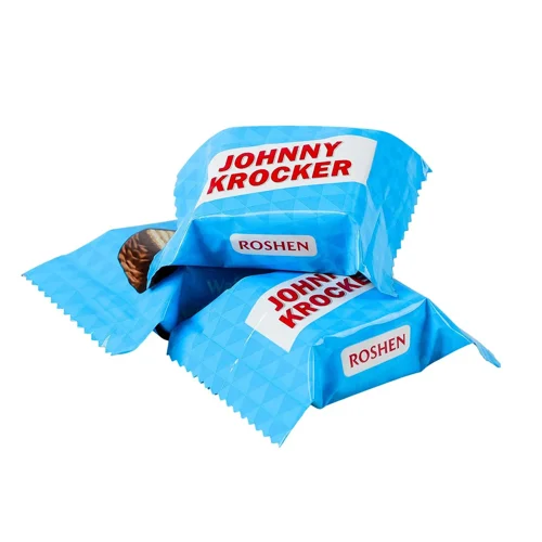 Вафлі Johnny Krocker coconut Roshen ваг