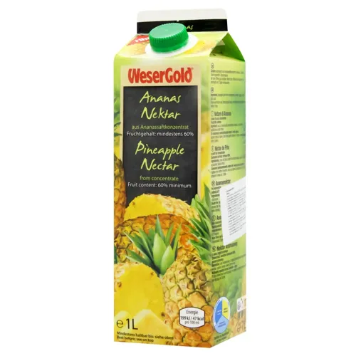 Нектар Wesergold ананасовий 1л