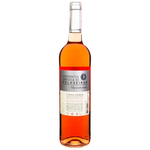 Вино Vinho Verde Agricola de Felgueiras рожеве напівсухе 10% 0,75л