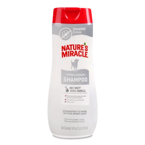 Шампунь для собак 8в1 Hypoallergenic Nature`s Miracle, 473 мл
