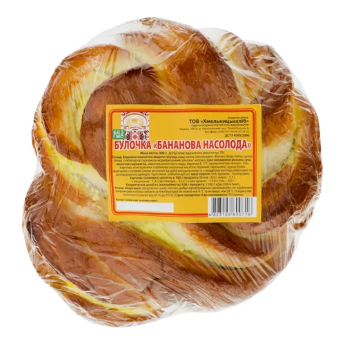 Булочка Бананова насолода Формула смаку м/у 300г
