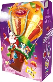 Новий рік подарунок АВК №4 Новий рік сумочка 500г