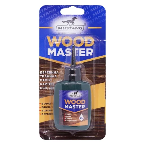 Клей Mustang Wood Master 50г