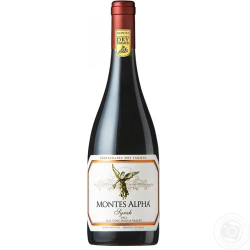 Вино Montes Alpha Syrah червоне сухе 14% 0,75л