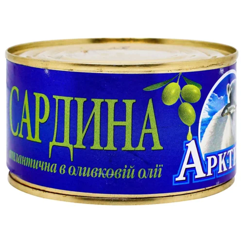 Сардина Арктика атлантична в оливковій олії 230г