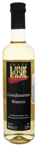 Оцет винний 5.5% Condimento Bianco Conte De Casare