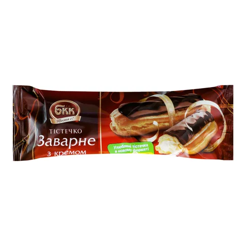 Тістечко з кремом Заварне БКК м/у 60г