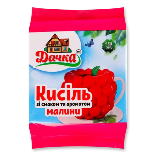 Кисіль Зі Смаком Та Ароматом Малини, в/ґ, 150г