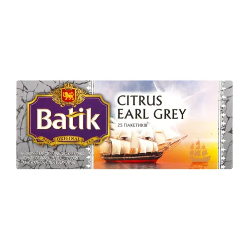 Чай черний Batik Citrus Earl Grey фільтр-пакет