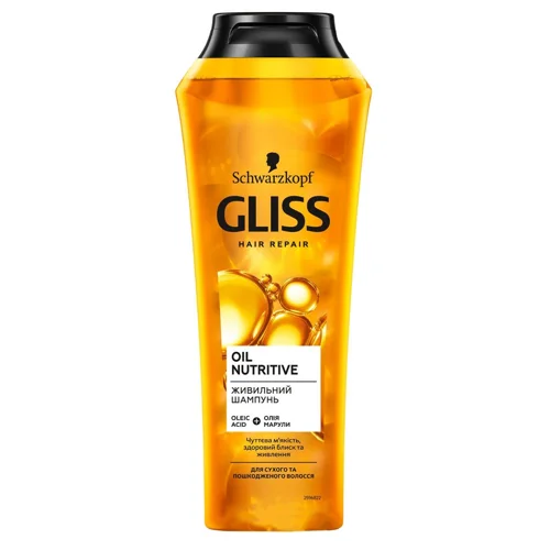 Шампунь Gliss Kur Nutritive для довгого та посіченого волосся 250мл