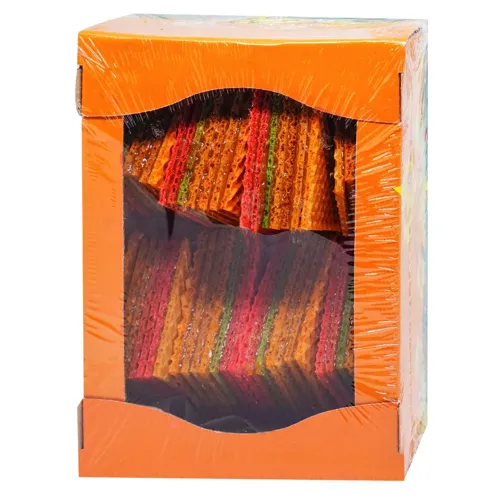 Тістечко вафельне «Рядинська Тортіно» Кольорове 300г