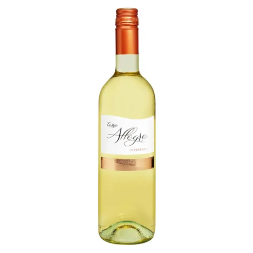 Вино Terre Allegre Trebbiano біле сухе 11% 0.75л