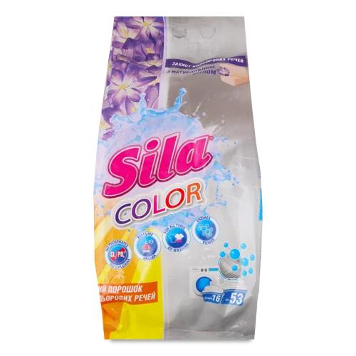 Пральний Порошок Color Sila 2.4кг, в/ґ