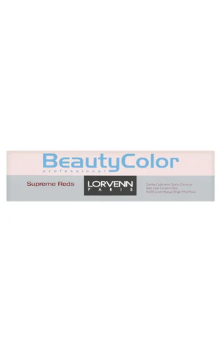 Крем-фарба Для Волосся Beauty Color №4.65 Lorvenn, Вищого ґатунку, 100 мл