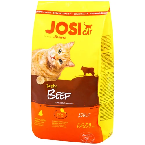 Корм сухий Josera JosiCat Tasty Beef з яловичиною для котів 650г