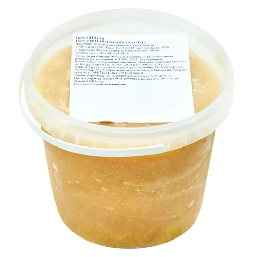 Ікра мінтая пробійна солона