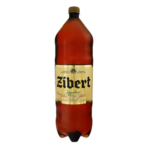 Пиво 2.25л 4.4% світле пастеризоване Lagerbier Zibert
