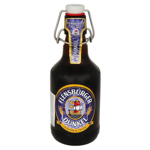 Пиво Flensburger Dunkel темне, 0,33л