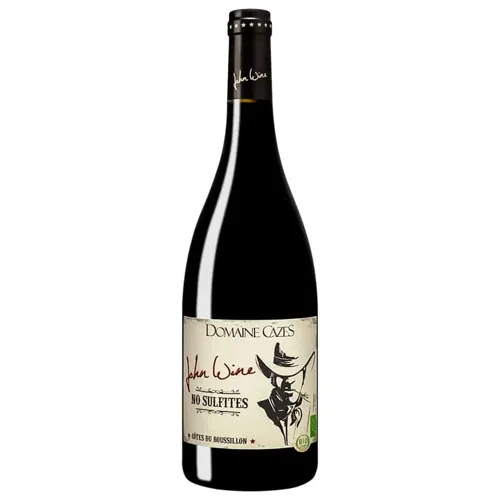 Вино Domaine Cazes John Wine червоне сухе 13,5% 0,75л