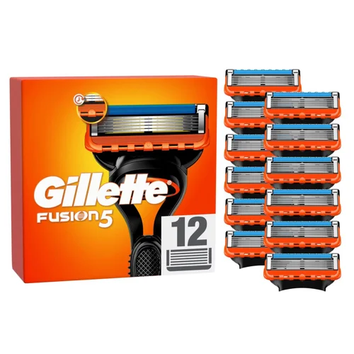 Картриджи для гоління Gillette Fusion 5 12шт