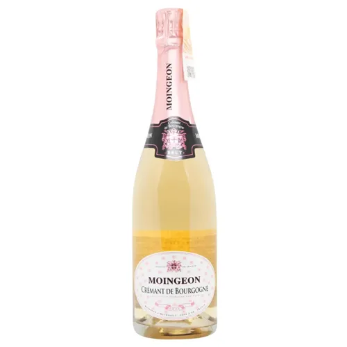 Вино ігристе Moingeon Cremant de Bourgogne рожеве брют 12% 0,75л