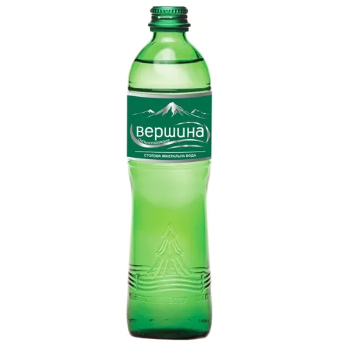 Мінеральна вода Вершина газована 0,5л скло