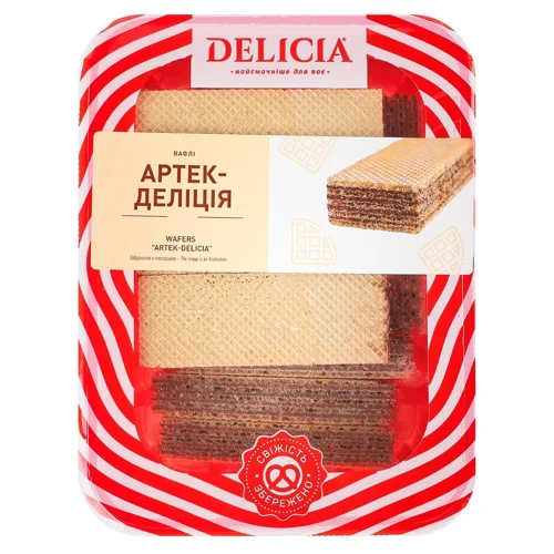 Вафлі Delicia Артек-Деліція 280г