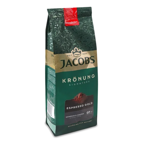 Кава Натуральна Смажена Мелена Espresso Gold Kronung Jacobs, м/у 400г