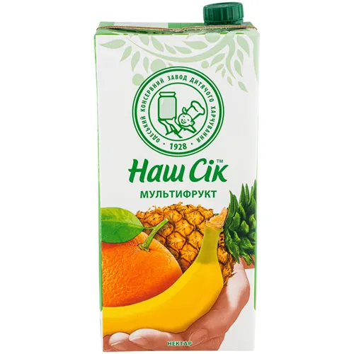 Нектар Наш Сік Мультіфрукт 1,93л