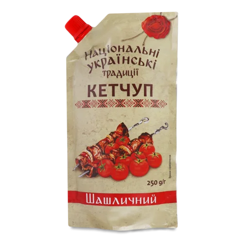 Кетчуп Шашличний, Вищого Ґатунку, П/Пл, 250г