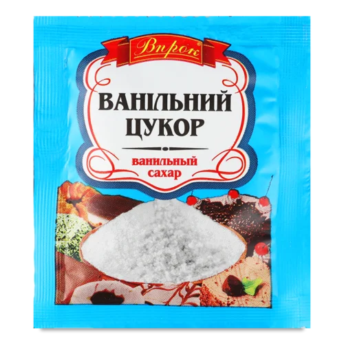 Цукор Ванільний Впрок, Вищого Ґатунку, 8г