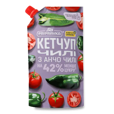 Кетчуп Pripravka Чилі з анчо чилі, 250г
