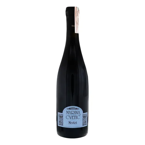 Вино червоне сухе Merlot Marina Cvetic 0.75л 14.5%