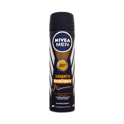 Дезодорант-антиперспірант Чоловічий Nivea Men Захист АнтиСтрес, 150мл