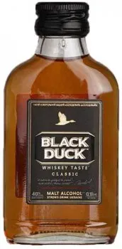 Напиток алкогольний крепкий Солодовий Black Duck 0.1л 40%