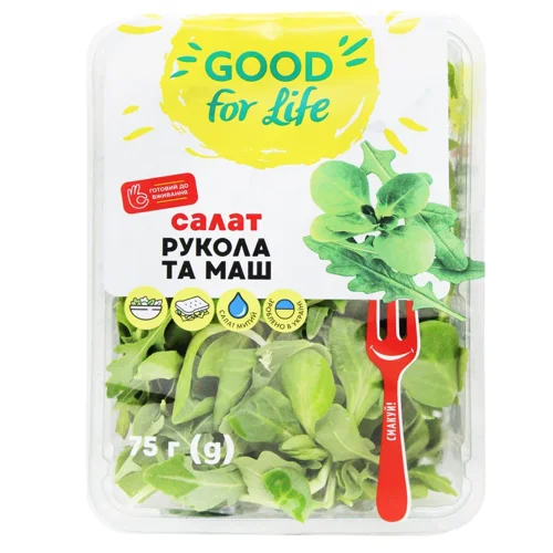 Салат Рукола та Маш Good for Life 75г