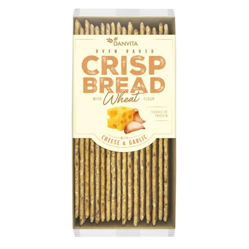 Хлібці Danvita Сир-часник 130г