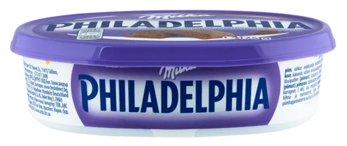 Сир 22% м'який з молочним шоколадом Milka Philadelphia п/у 175г