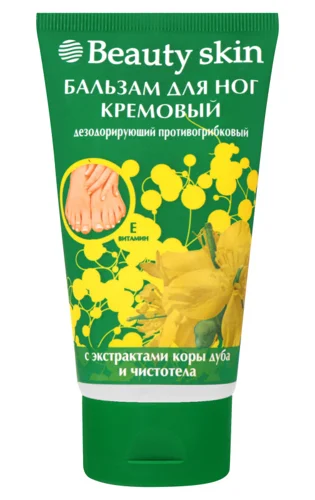 Бальзам Для Ніг Beauty Skin Протигрибковий, 100мл