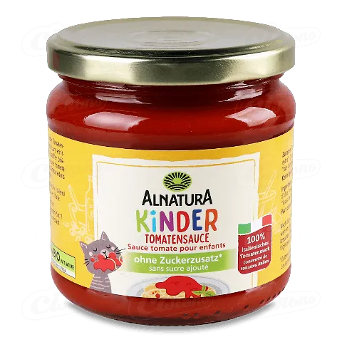 Соус Alnatura томатний дитячий органічний, 350мл