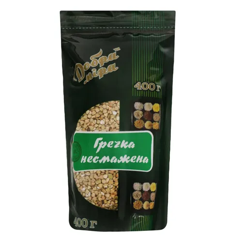 Гречка несмажена Добра міра д/п 400г