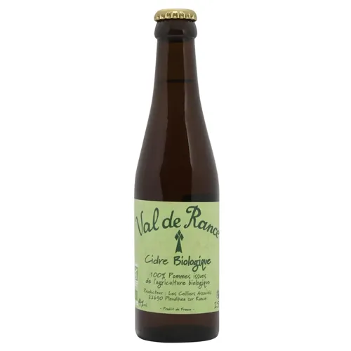 Сидр Val de Rance Cru Breton Biologique напівсолодкий 4%, 250мл