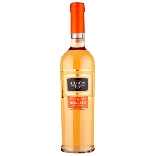 Вино Cantine Pellegrino Moscato Liquoroso біле солодке 15% 0,5л