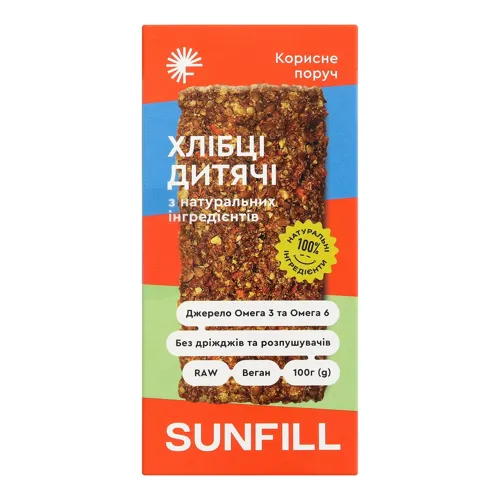 Хлібці дитячі SunFill 100г