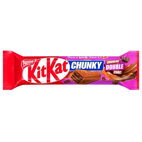 Батончик NESTLÉ® KITKAT® Chunky Crunchy Doub Choc 42г
