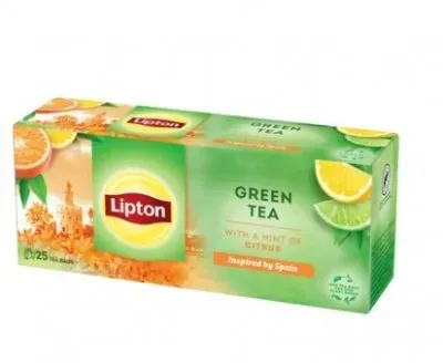 Чай Lipton Citrus зелений 25 пакетиків